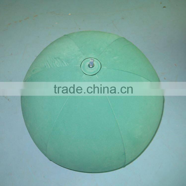 green party decoration ball,pvc inflatable beach ball for outdoor sport