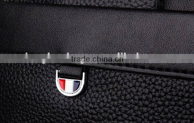 Fashion brown tote bag cow leather handbags bag men