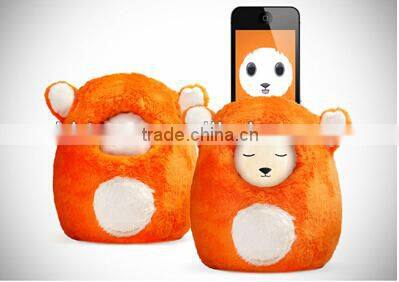 2015 New product plush toys stuffed animal cell phone holder
