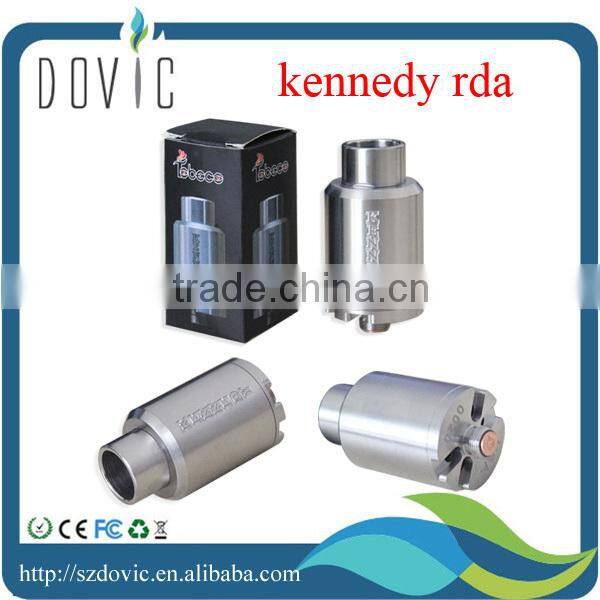 2015 hot selling e-cig Kennedy v2 atomizer kennedy v2 rda China supplier