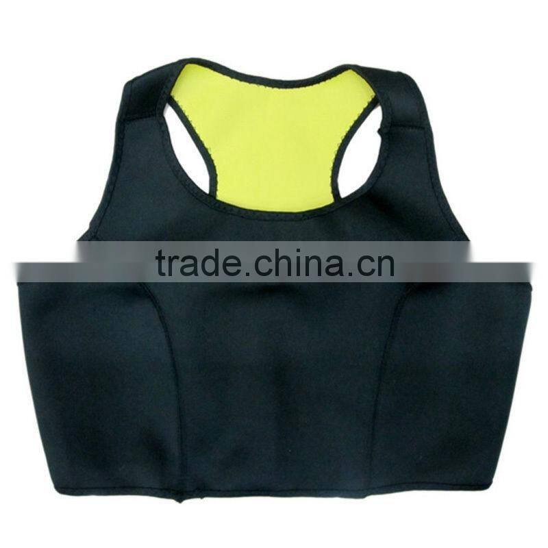 Hot sale body cooling vest, neoprene sweat body shaper corset vest ,hot slimming top vest