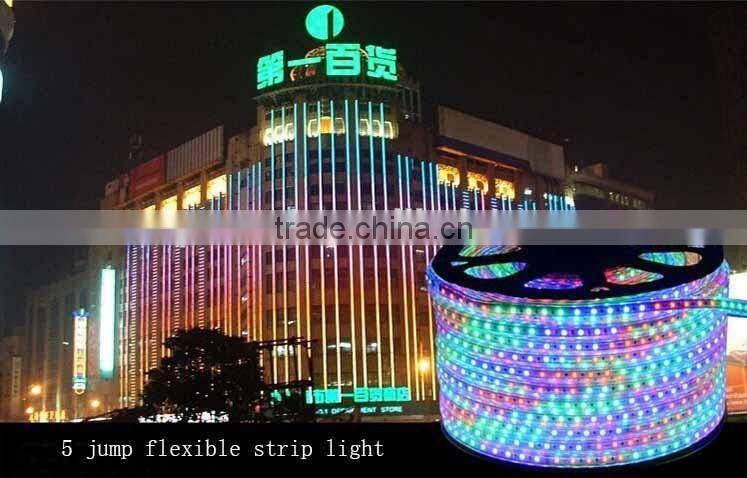 Magnetic Rope Lights Color Changing Strip Light DIY Flexible Strip 110-220V IP67