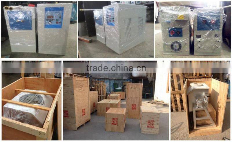 Top Sale Bronze Copper Induction Smelting Furnace Copper Brass Bronze Small Melting Furnace (JLZ-15)