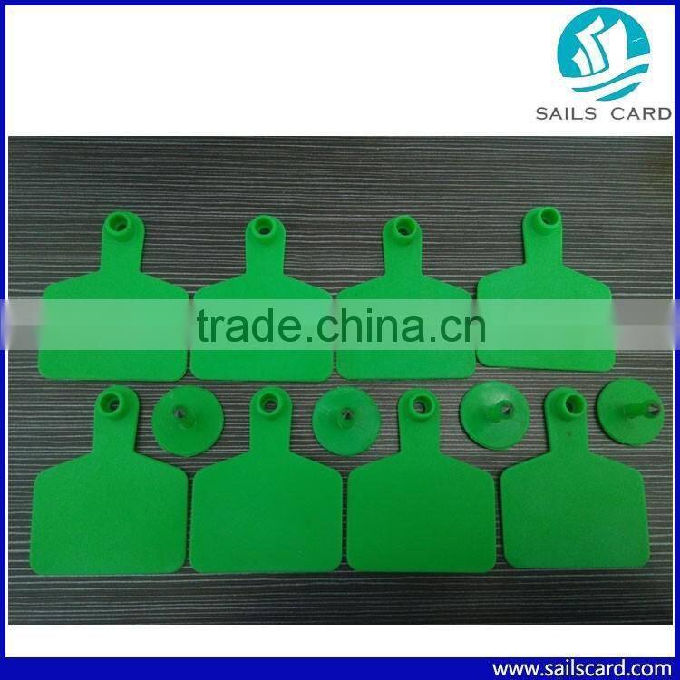 75mm*60mm plastic ear tag for livestock management