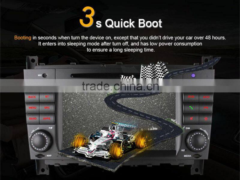 Ownice c300 Car DVD Radio for Mercedes Benz A-W169 B-W245 with GPS,support IPOD TV Function multimedia TMPS mirror link