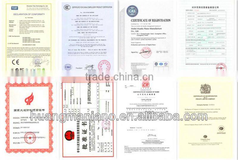 HD-8818 Factory 88 Keys Touch Sensitive Hammer Keyboard Most Competetive Baby Upright Piano Prices