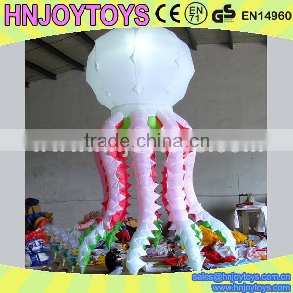 inflatable octopus led light ,holloween outdoor decorations light