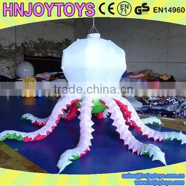 inflatable octopus led light ,holloween outdoor decorations light