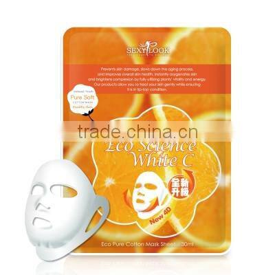 Taiwan OEM Hyaluronic Acid Collagen Crystal 4D Duo Lifting Facial Mask