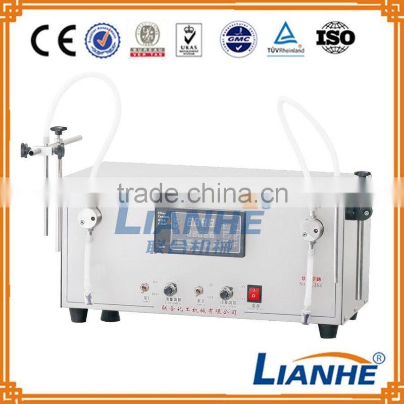 Two nozzles semi automatic liquid filling machine/oil filling machine