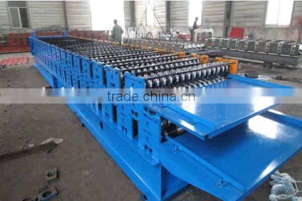 Construction Roof Used Metal Roof Panel Roll Forming Machine For Sale, Double Deck Roof Sheet Forming Machine