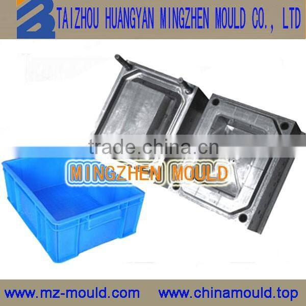 customer made high quality plastic turnover crate mould