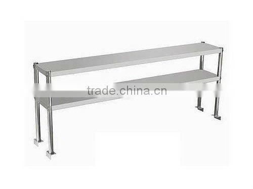 2 tiers stainless steel AISI201 overshelves