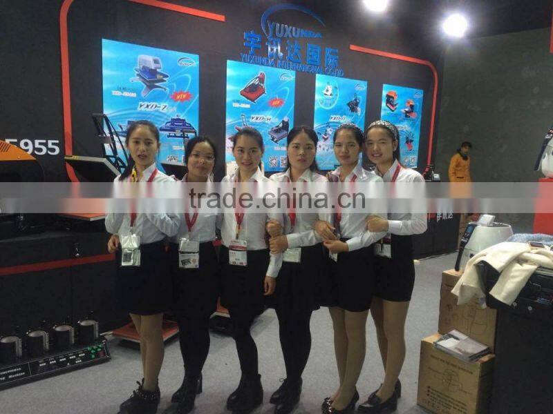 Yuxunda new design HBS405 40*40cm magnetic auto open high pressure heat press machine for t shirt printing machine
