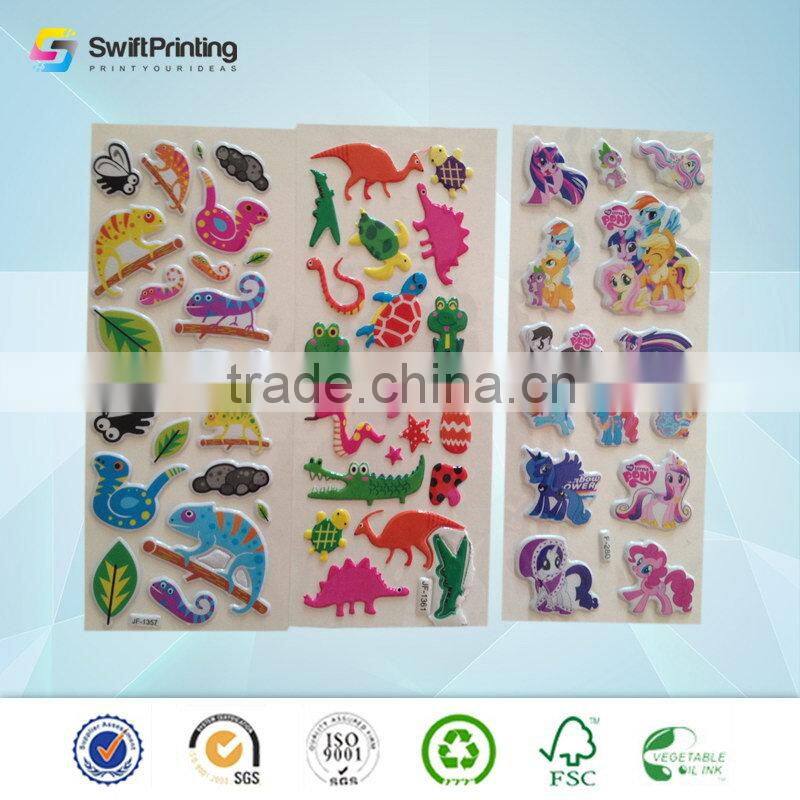 Good quality new coming double side printing paper stickers