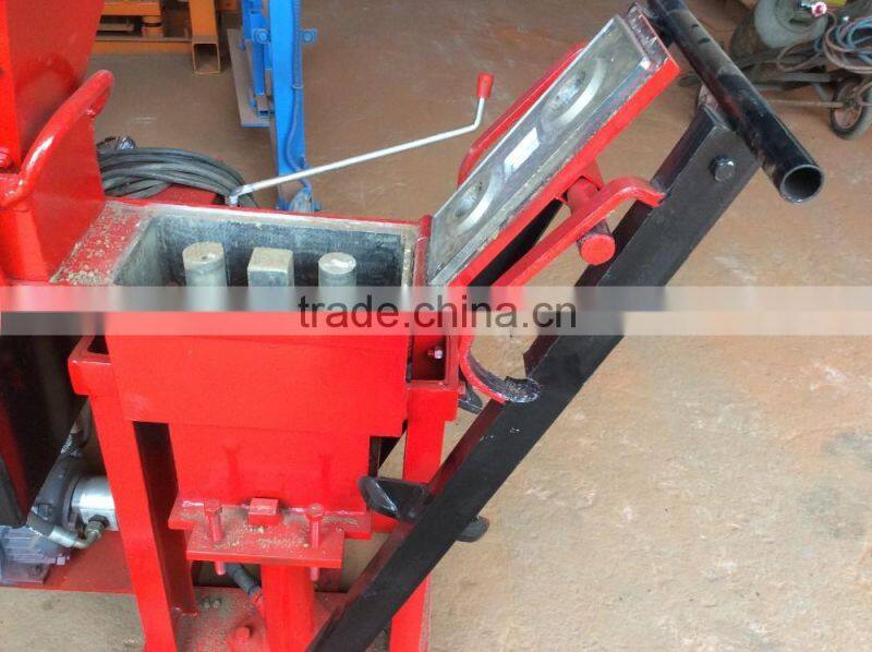Eco brava cement soil interlocking brick making machine for small scale industries