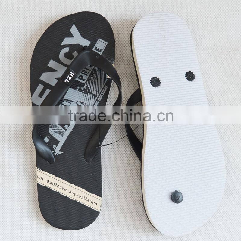 2016 new arrival EVA boys flip flops beach slippers