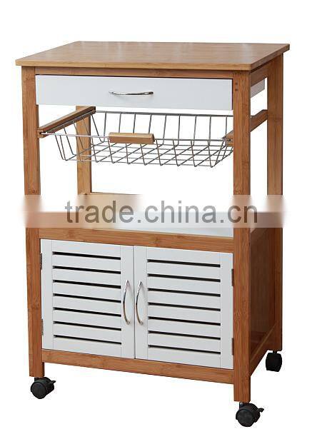 kitchen storage trolley foldable for dinning room