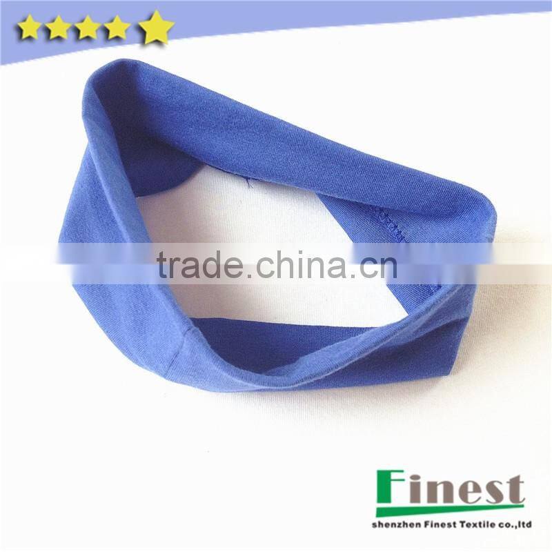 Elastic cotton headbands, custom colourful sweat headbands