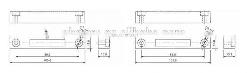 OKI reed magnetic door contact switch