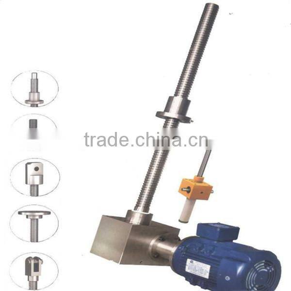 Made in China manual or automatic worm gearbox brand screw lift