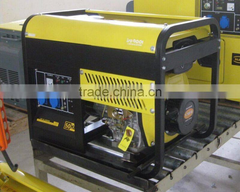 High Class Portable 250A 190F Engine Digital 7kv diesel welding generator Set
