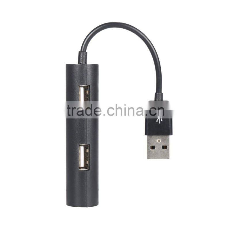 New 2015 Factory Supply slim shape Low cost USB2.0 Hub high speed 4 ports USB Hub for PC and Laptop