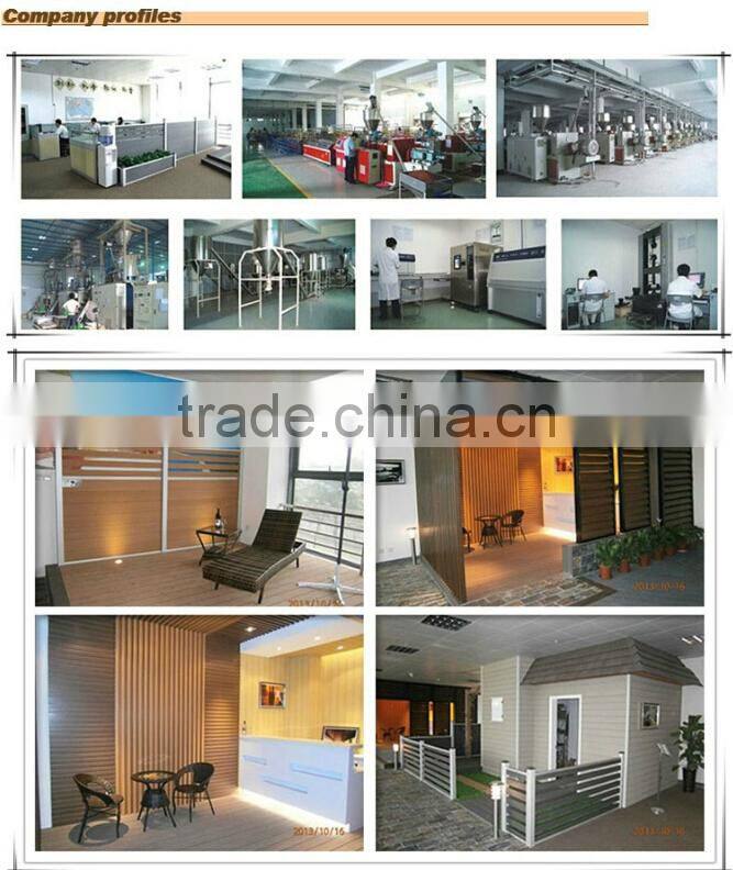 foshan waterproof swimming pool coextrusion interlocking composite decking