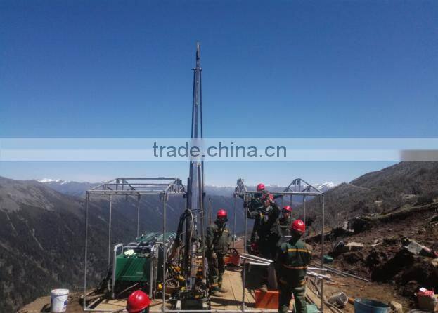 Hot Selling High Quality Competitive Price Multifunctional Rotary 200-1000m Deep Hydraulic Portable Drilling Rig