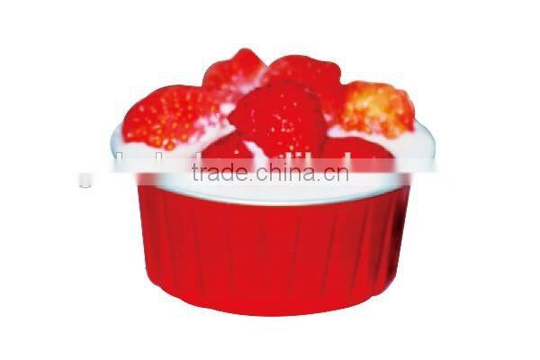 AP100B good quality square colorful aluminum foil baking cups box cup jelly ice cream cups pudding cupcakes