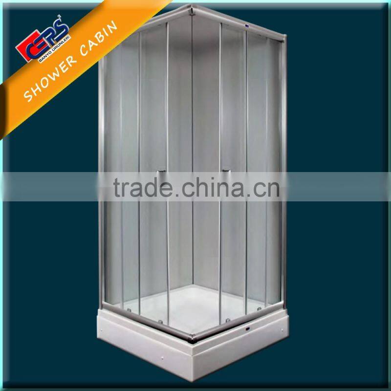 Shower cabin acrylic shower trays plastic glass Size is optional from Turkish Manufacture