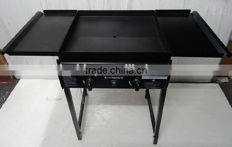 Flame Safety Device Safety Device table Gas BBQ Grill with 2 burner