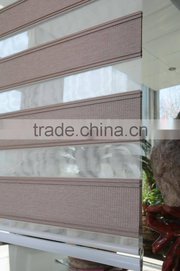 jacquared Zebra blind fabric/ zebra roller blind fabric