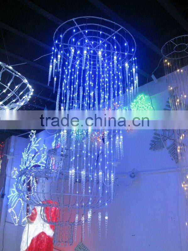 indoor use chandelier LED curtain light