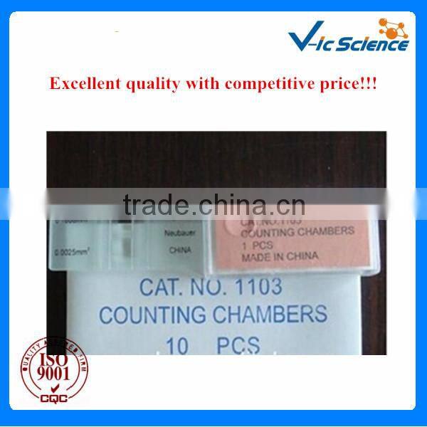 Blooding counting chamber without bright line