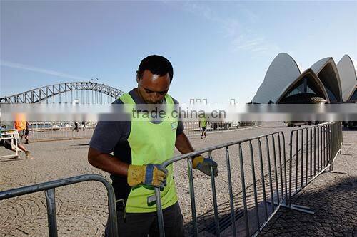 wire mesh/crowd control fencing barriers/temporary chainlink fencing