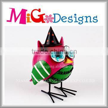 Wholesale Fashion Small Decorative Metal Birds for Home Decor