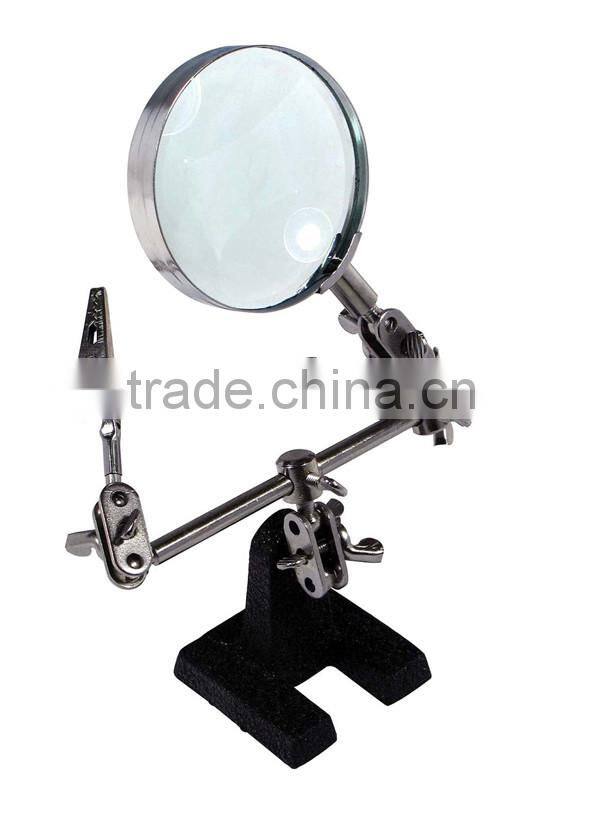 Helping Hand with Magnifying Glass