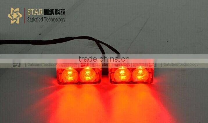 4PCS led ambulance 12V-24V flashing grill light