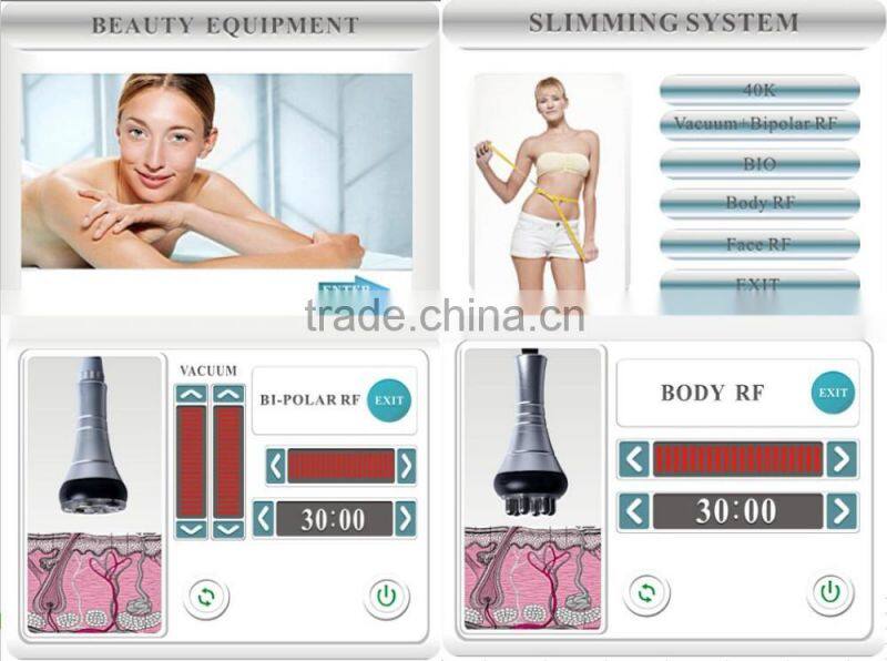 AYJ-827B(CE)Beauty Portable Desktop cavitation slimming machine/Cavitation RF Weight Loss