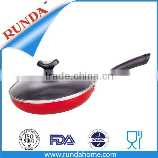 Aluminum golden non-stick frying pan