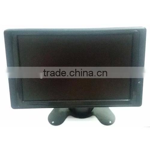 7'' material lcd monitor with VGA , CVBS , Audio input