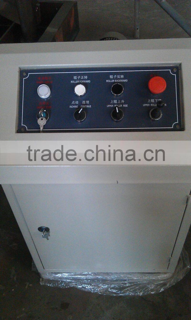 Bronx metal board straightening machine, leveller, metal roller leveling machine with low price QR-WG43-12x700