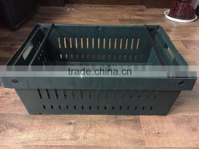 Plastic Shopping Basket With Plastic Handles