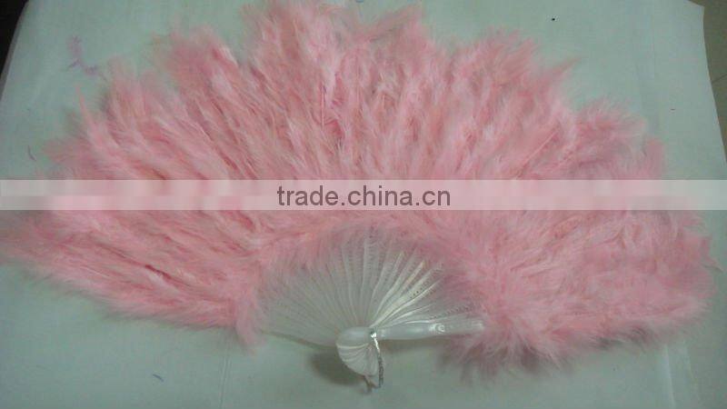 feather plastic fan