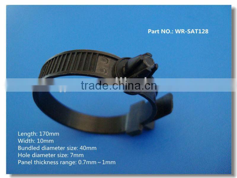 SGS, CE.UL nylon cable tie tag, any color plastic cable tie