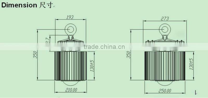 energy saving 150w high bay led lighting e40 led high bay