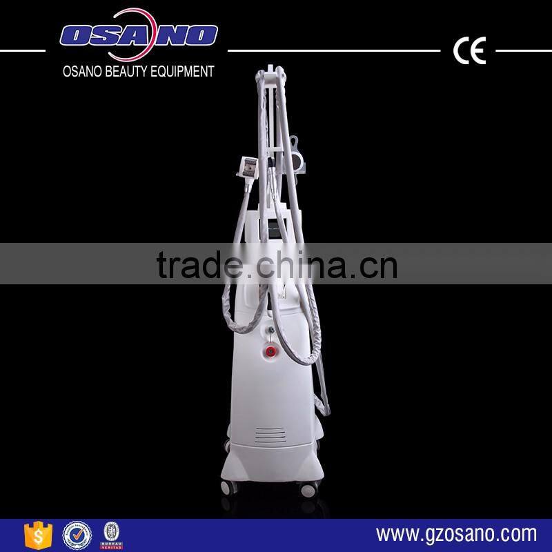 Body Cellulite vacuum roller cavitation rf multipolar machine