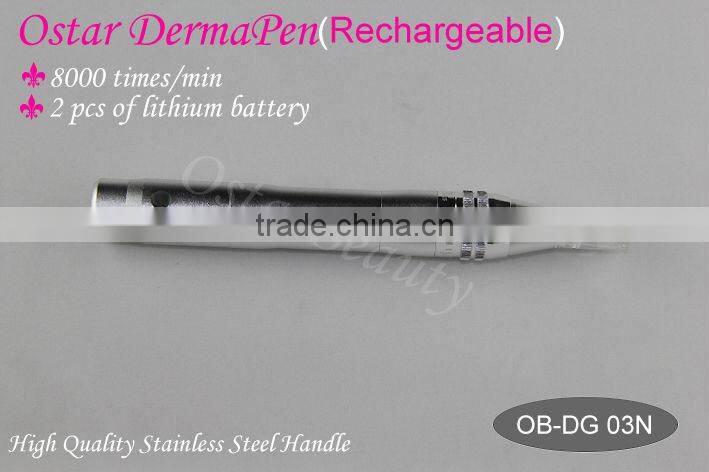 Nano needle stamp pen skin care electrical vibrator skin pen DG 03N