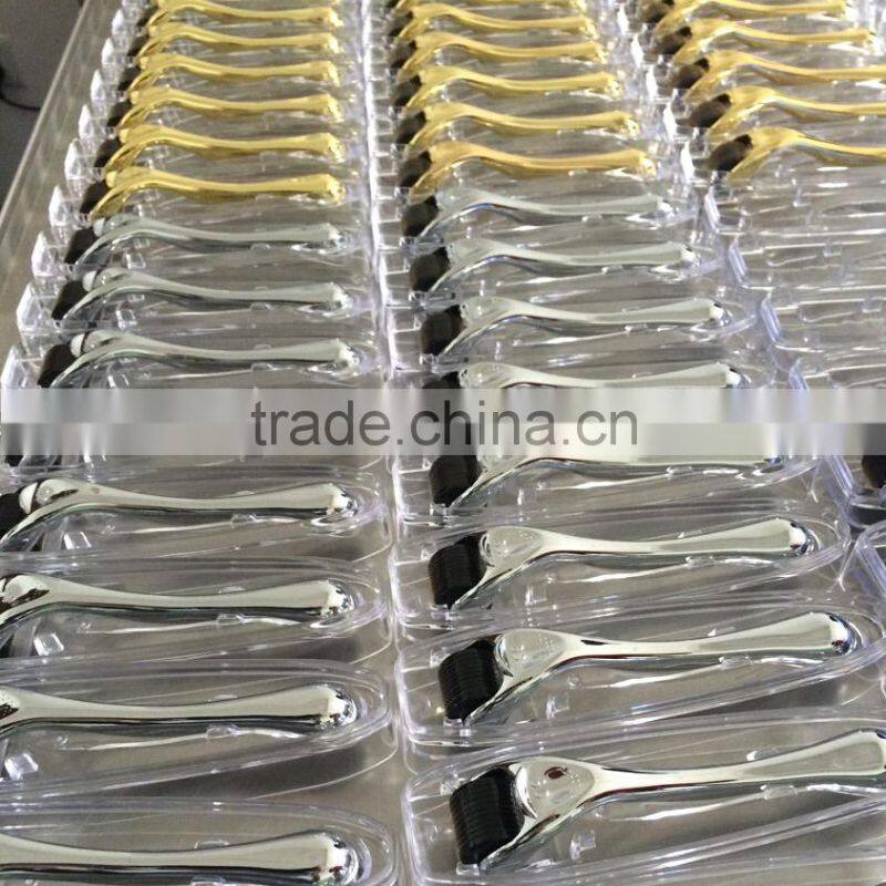 Best Derma Roller 1.0mm Skin Care Anti-ageing used with Argan oil/ Vitamin C